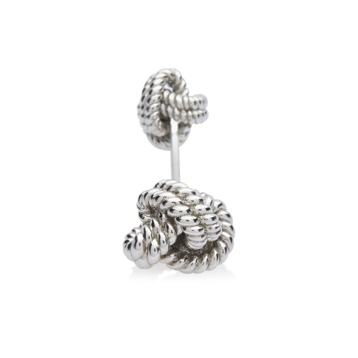 Bijoux Tom Ford Knot Cufflinks Homme Blanche Doré | HTAVZ-0142