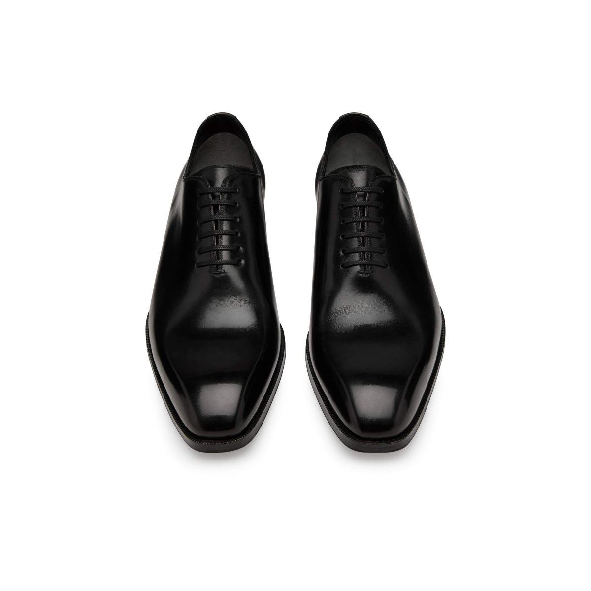 Chaussures Habillées Tom Ford Burnished Cuir Elkan Homme Noir | RNUBA-7894