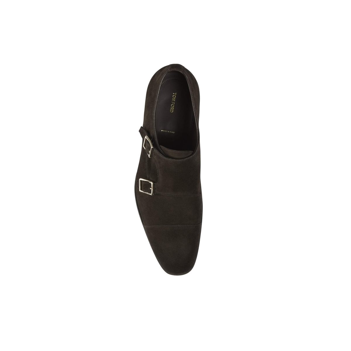 Chaussures Habillées Tom Ford Edgar Double Monk Straps Homme Ebano | HGUKW-1498