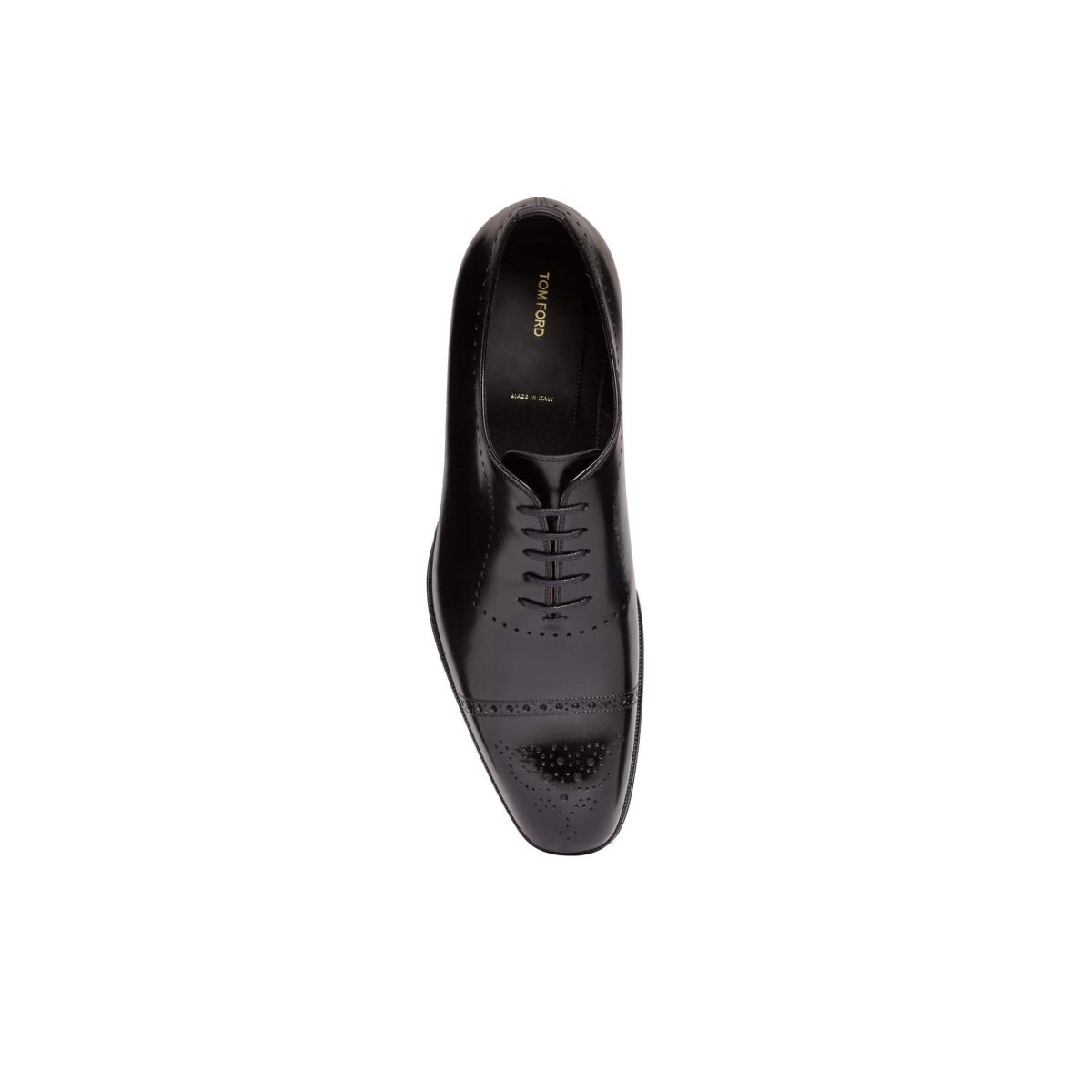 Chaussures Habillées Tom Ford Edgar Oxford Brogue Homme Noir | QZEPB-8791