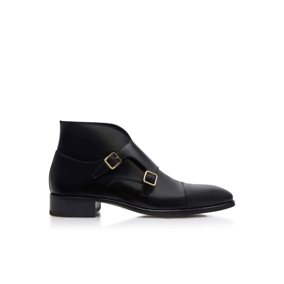 Chaussures Habillées Tom Ford Elkan Double Monk Brides Boot Homme Noir | XAPOB-1482