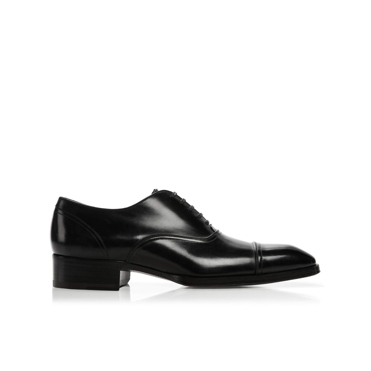 Chaussures Habillées Tom Ford Gianni Cap Embout Homme Noir | RHEAZ-1276