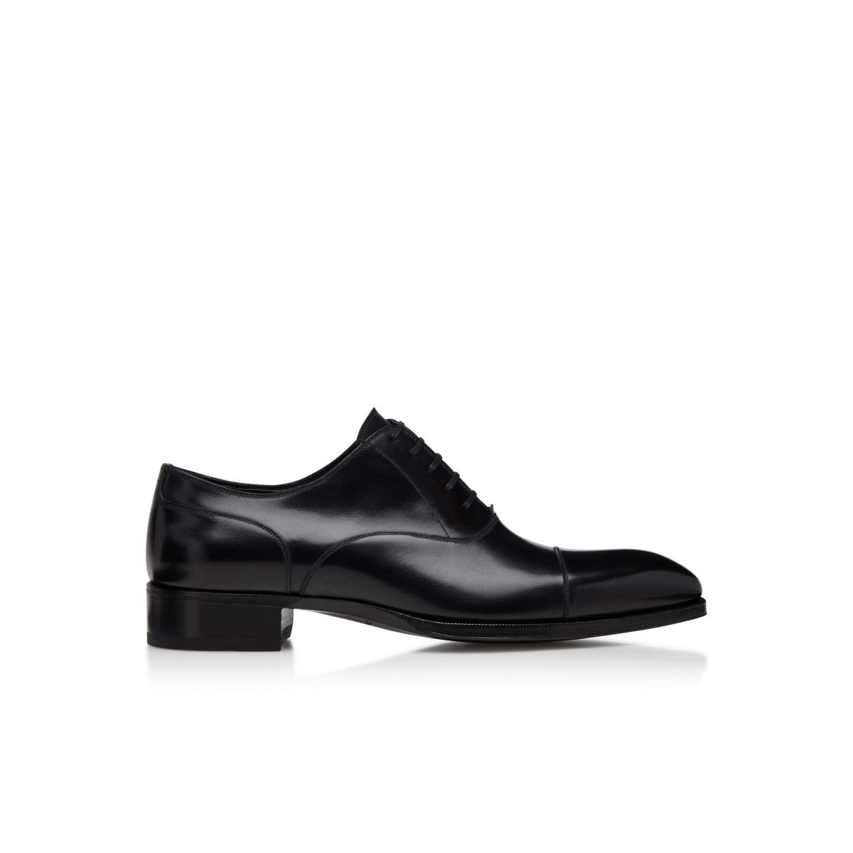 Chaussures Habillées Tom Ford Smooth Cuir Elkan Cap Toes Homme Noir | SLEQX-4735