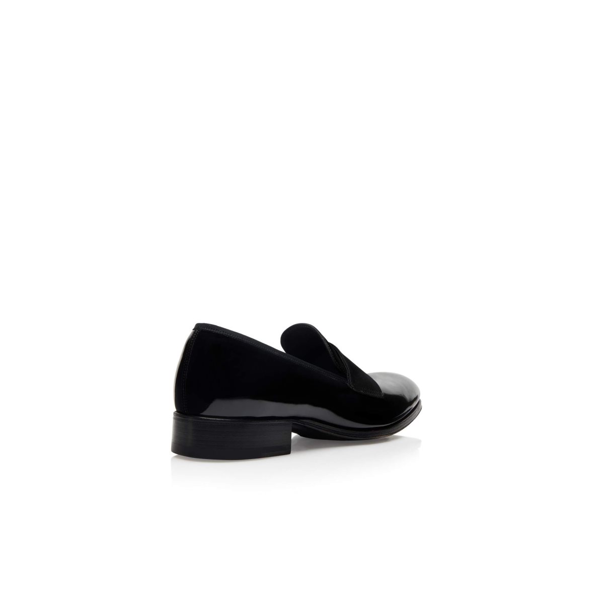 Chaussures Habillées Tom Ford Vernis Cuir Edgar Evening Chaussons Homme Noir | RSWDX-0174