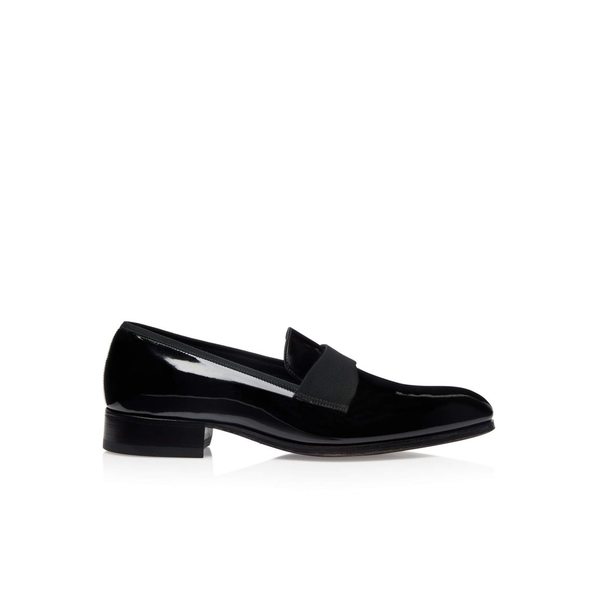 Chaussures Habillées Tom Ford Vernis Cuir Edgar Evening Chaussons Homme Noir | RSWDX-0174