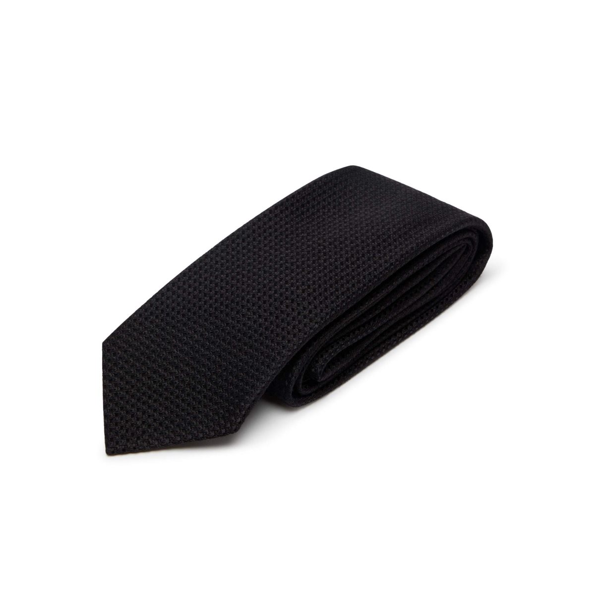 Cravates Tom Ford Micro Jacquard Homme Noir | HDEMR-2579