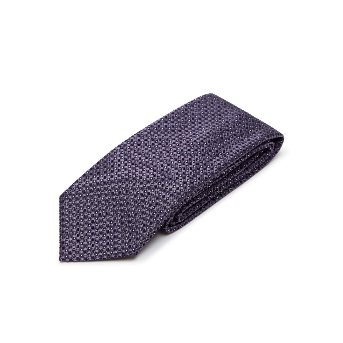 Cravates Tom Ford Pois Jacquard Homme Violette Clair | IHMQD-4385