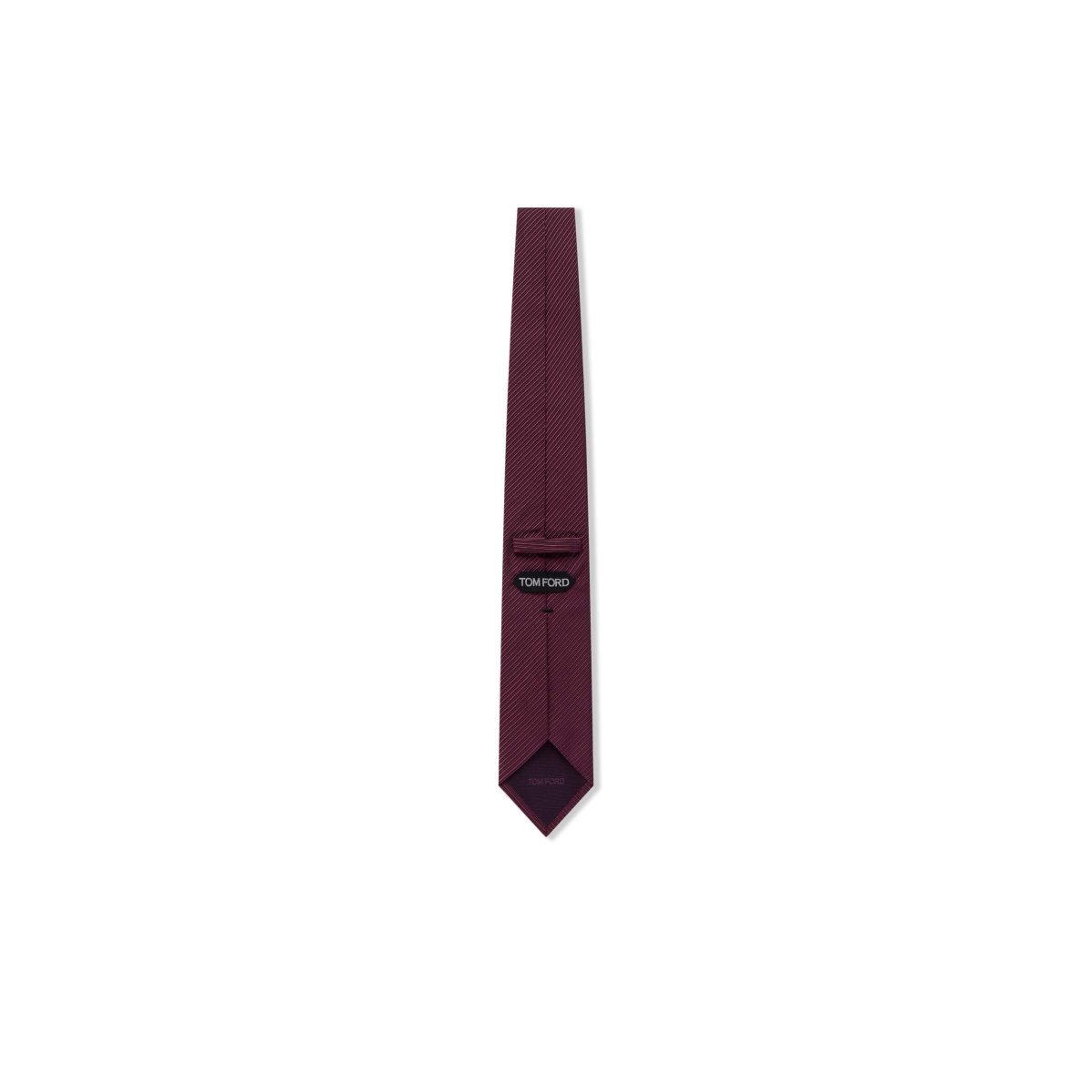 Cravates Tom Ford Twill Jaqcuard Homme Magenta | VMJTH-6423