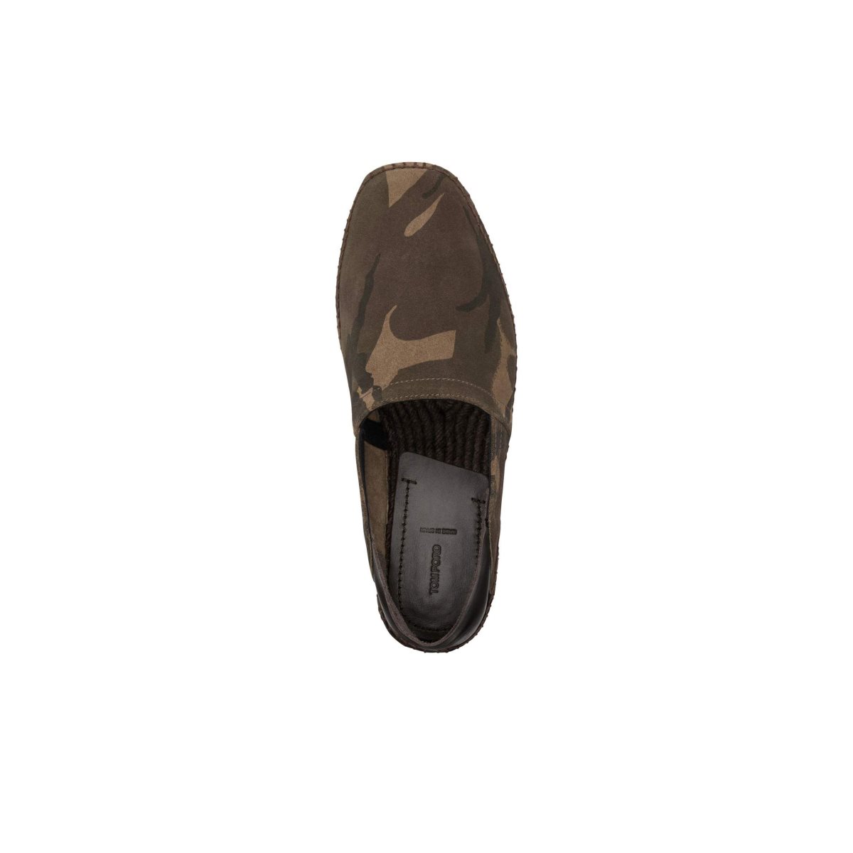 Espadrillas Tom Ford Barnes Camouflage And Homme Vert Foncé | CHSRG-8259