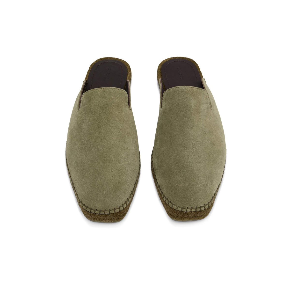 Espadrillas Tom Ford Daim Barnes Slip-on Homme Drab Military | LQRTU-0953