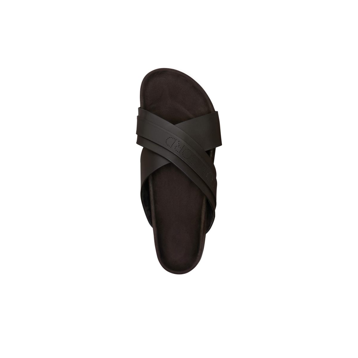 Espadrillas Tom Ford Smooth Cuir Wicklow Slider Homme Marron | KFHWR-1304