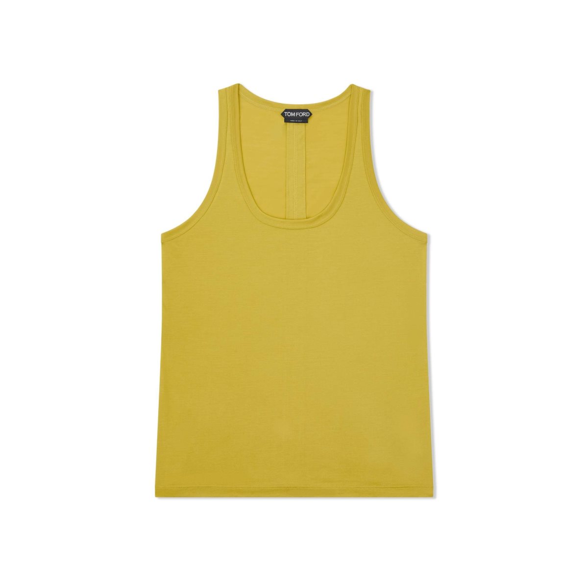 Hauts Tom Ford Silk Jersey Tank Femme Charteuse Citrine | BVAHI-9871