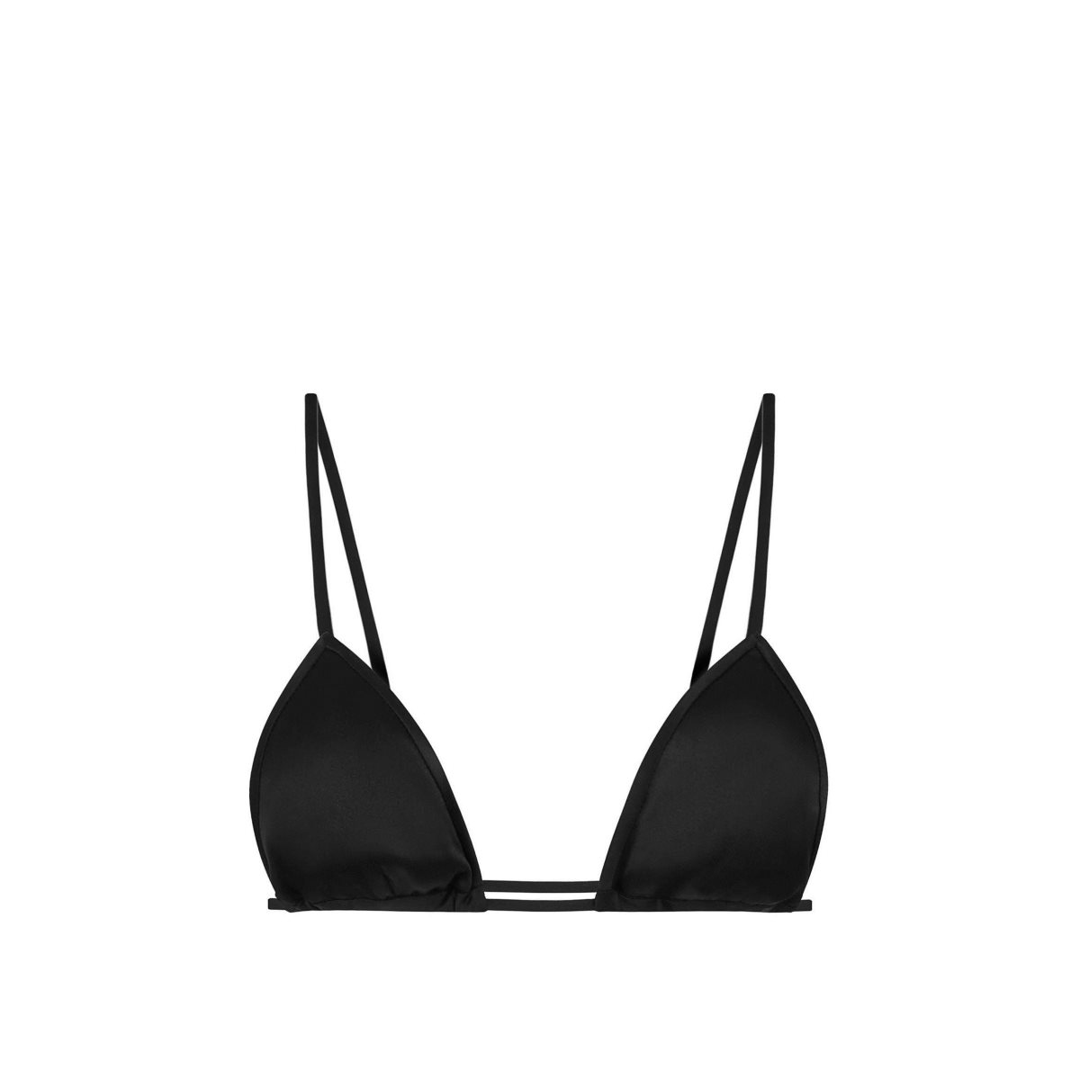 Hauts Tom Ford Stretch Silk Satin Bra Femme Noir | HWVGT-5147