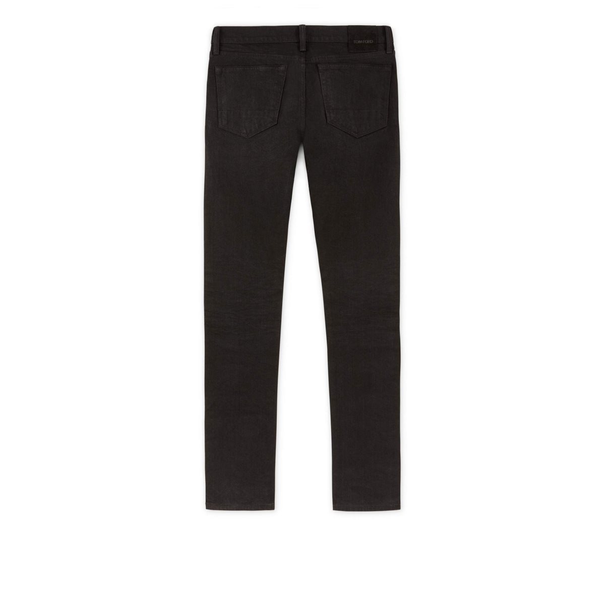 Jean Tom Ford Droit Fit Stretch Japanese Selvedge Homme Noir | KYXOE-8971