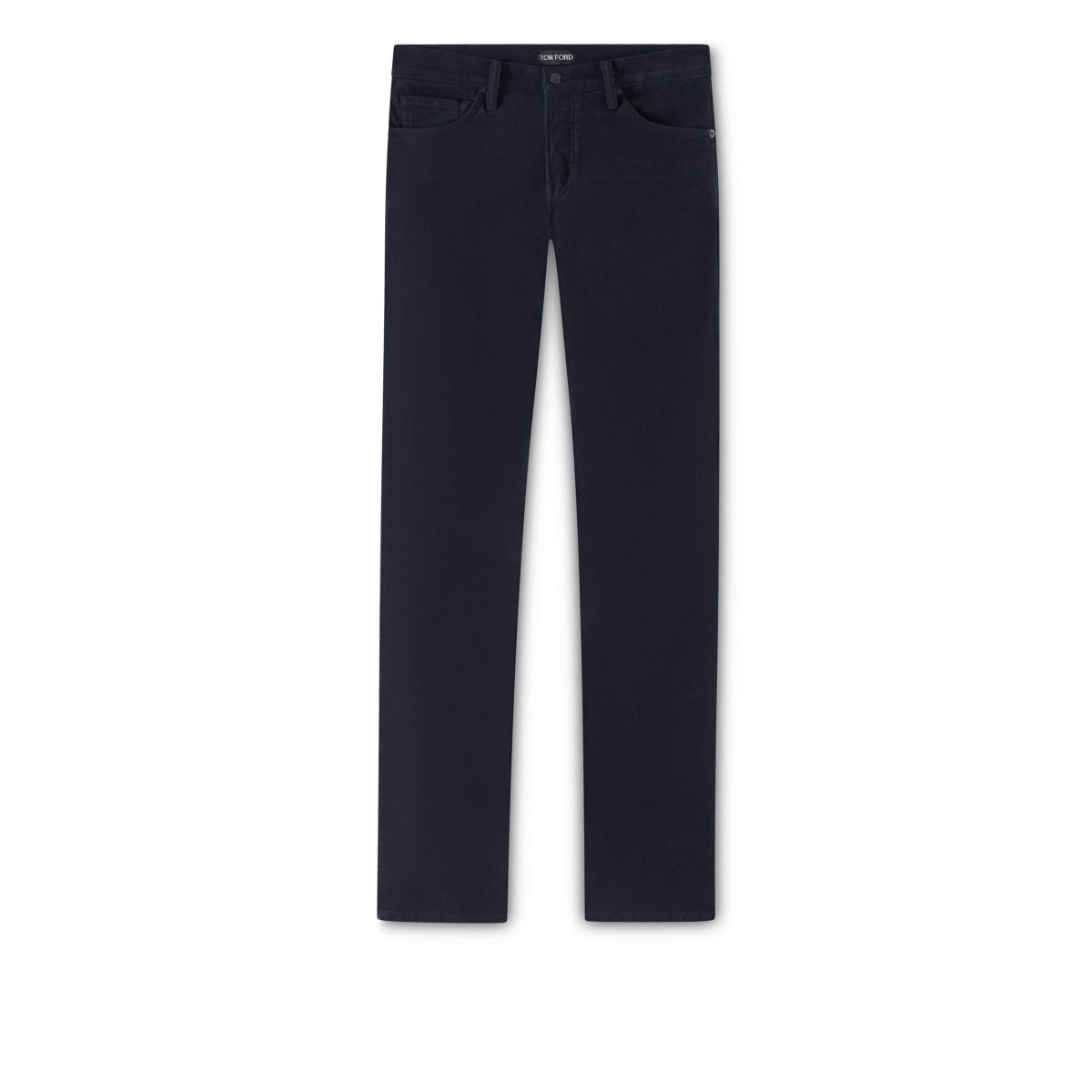 Jean Tom Ford Slim Fit Moleskin Stretch Homme Bleu Marine | YLOGP-2457