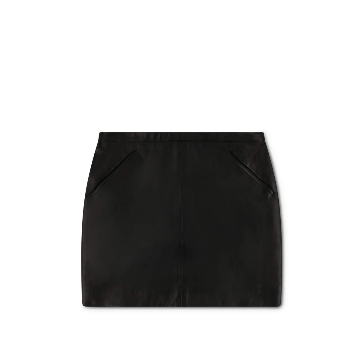 Jupe Tom Ford Plonge Cuir Mini Femme Noir | YXMFT-1237