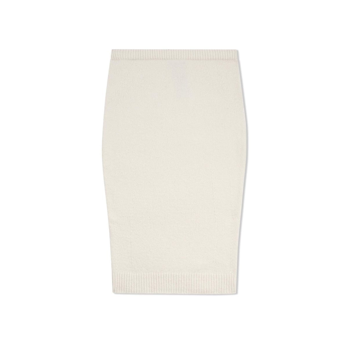 Jupe Tom Ford Stretch Coton Cashmere Femme Chalk | ABNOF-8574