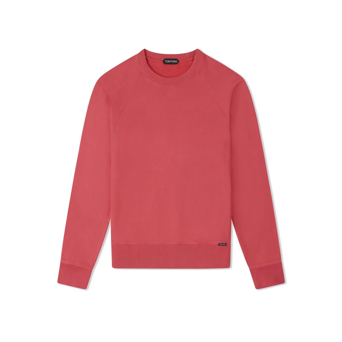 Knitwear Tom Ford Garment Dyed Crew Neck Homme Watermelon | UAELM-5039