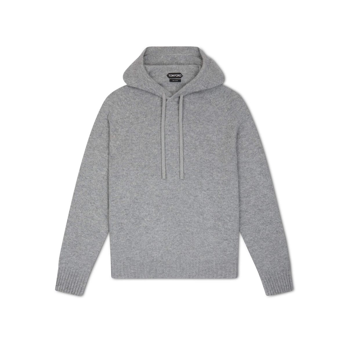 Knitwear Tom Ford Seamless Cashmere Hoodie Homme Grise | DULOP-8704