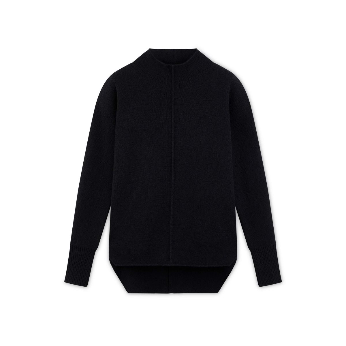 Knitwear Tom Ford Soft Cashmere Jersey Asymmetric Femme Noir | JAUZB-8397