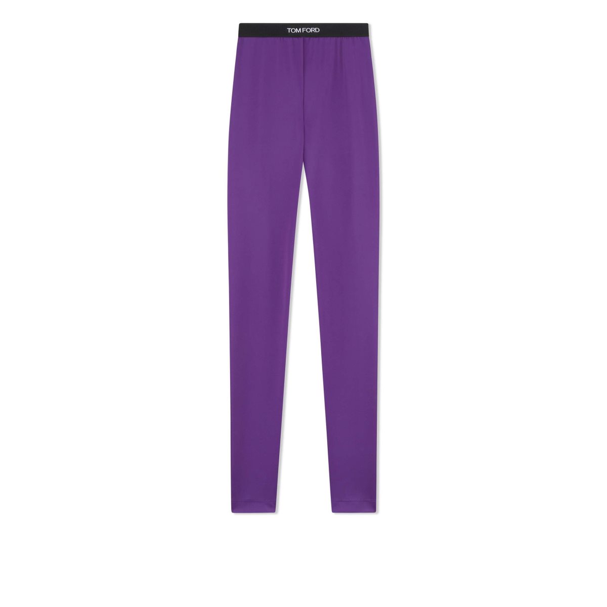 Leggings Tom Ford Stretch Lycra Logoed Femme Violette | HTKSA-5104