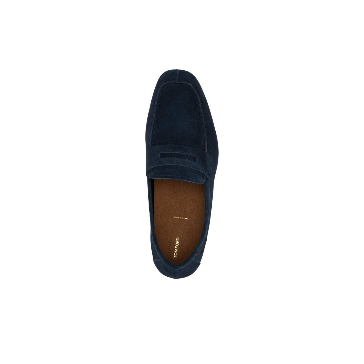 Loafers Tom Ford Daim Berwick Homme Indigo | NQSJL-2415