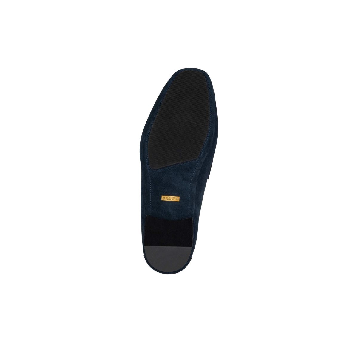 Loafers Tom Ford Daim Berwick Homme Indigo | NQSJL-2415