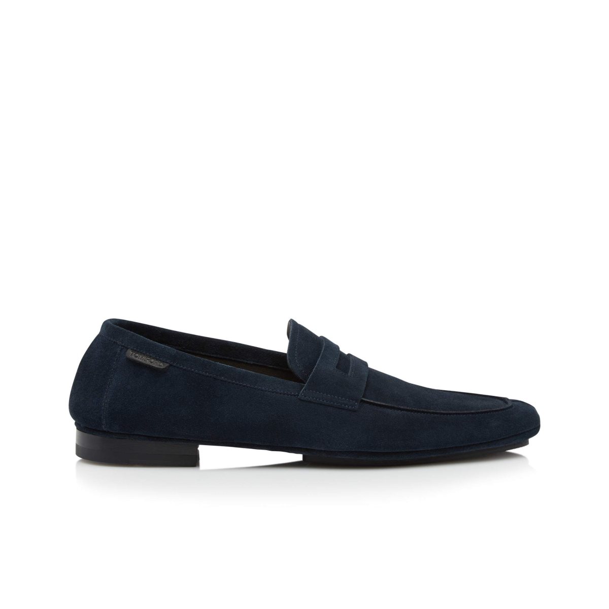 Loafers Tom Ford Daim Berwick Homme Indigo | NQSJL-2415