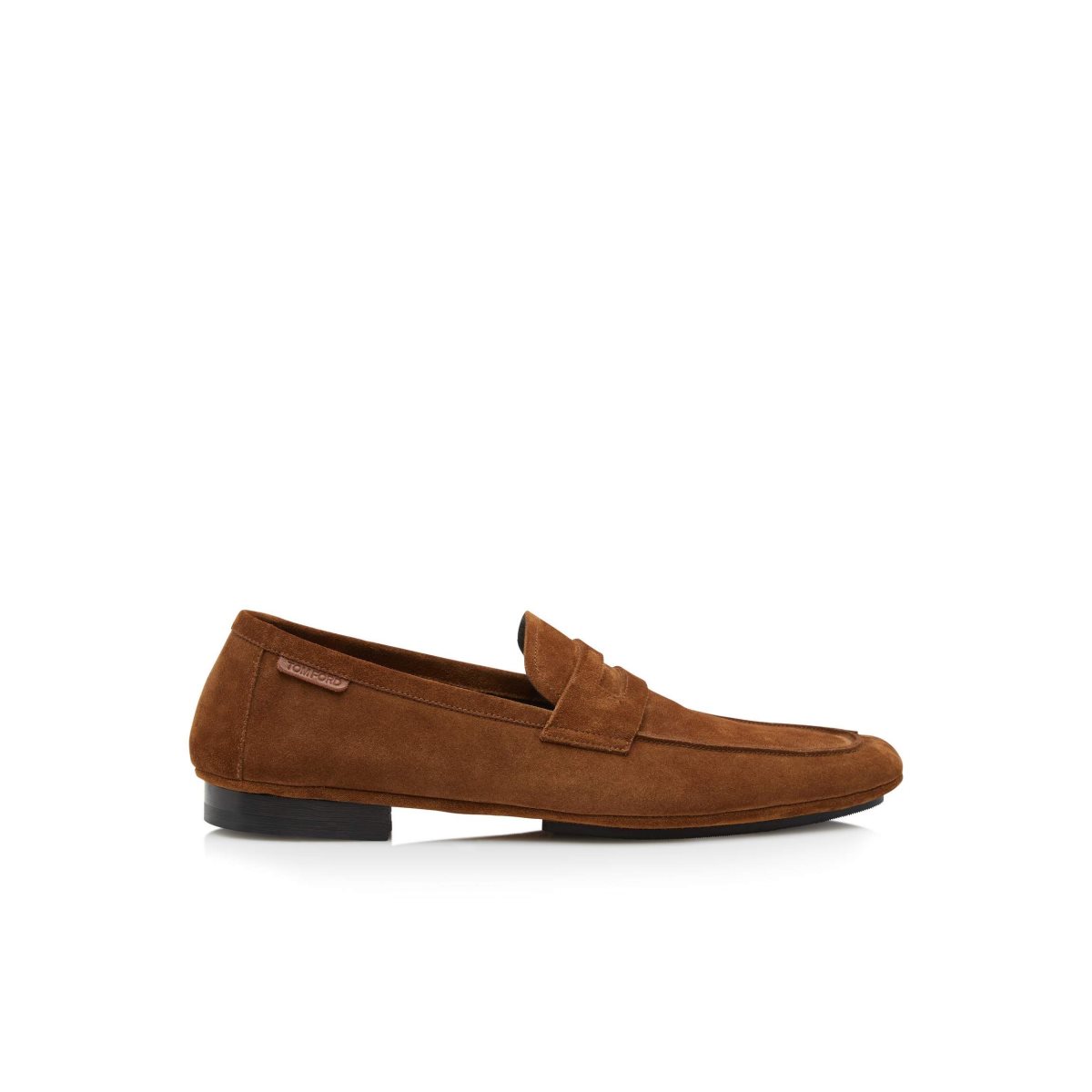 Loafers Tom Ford Daim Berwick Homme Marron | LJQUC-7804