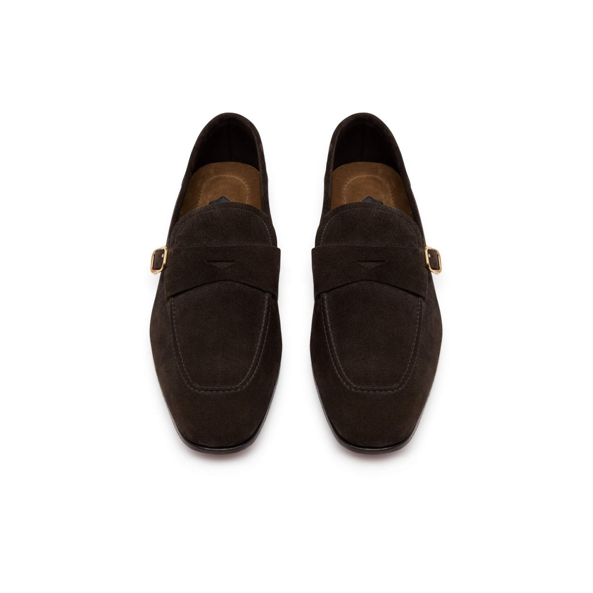 Loafers Tom Ford Daim Dover Homme Chocolat | IOFHM-2718