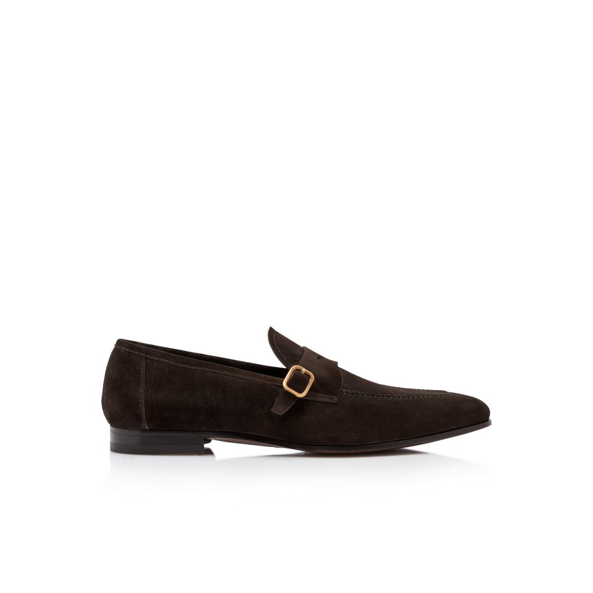 Loafers Tom Ford Daim Dover Homme Chocolat | IOFHM-2718