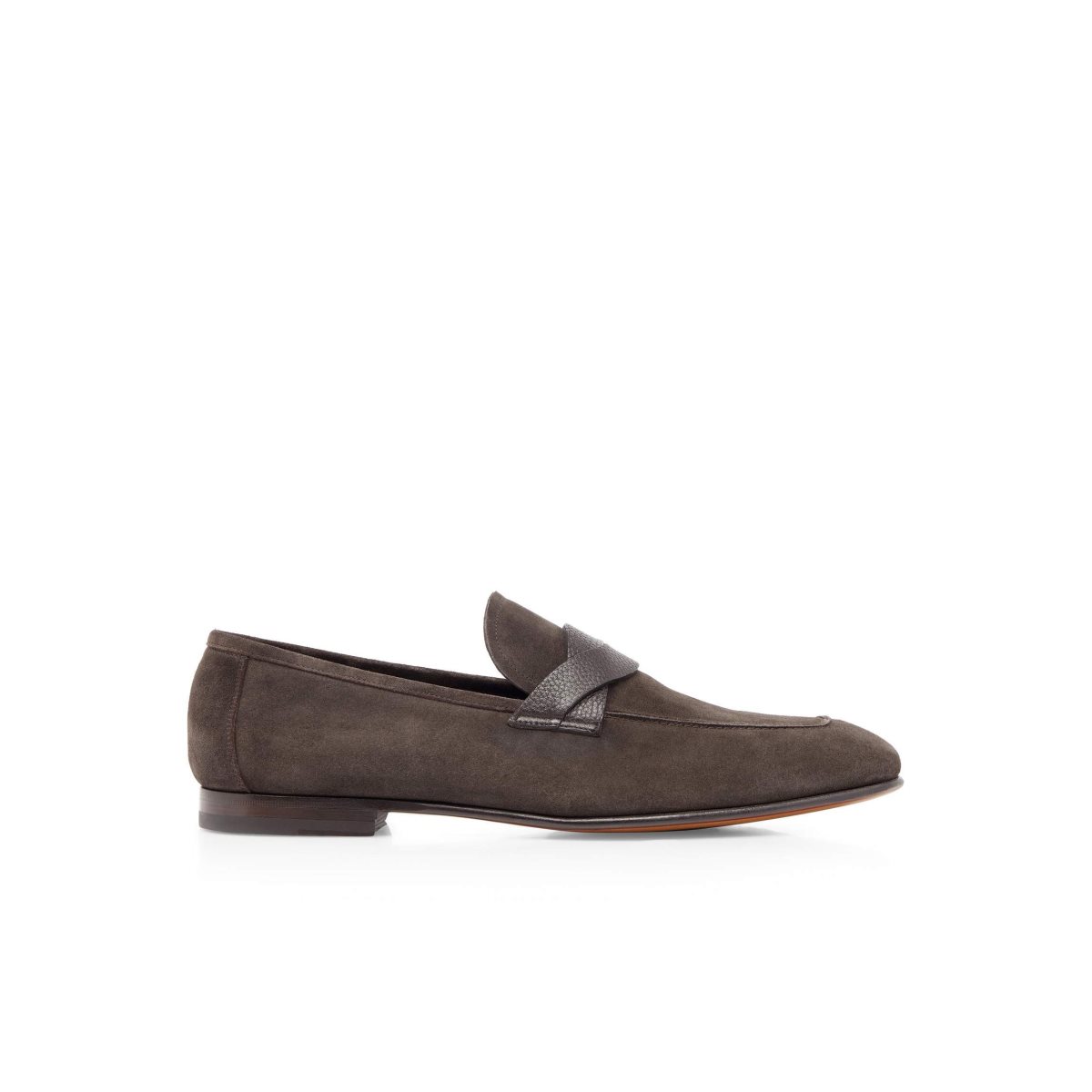 Loafers Tom Ford Daim Sean Twisted Band Homme Noir | IPUAW-2634