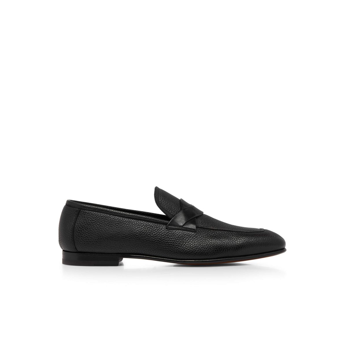 Loafers Tom Ford Grain Cuir Sean Twisted Band Homme Noir | LFQMU-6539