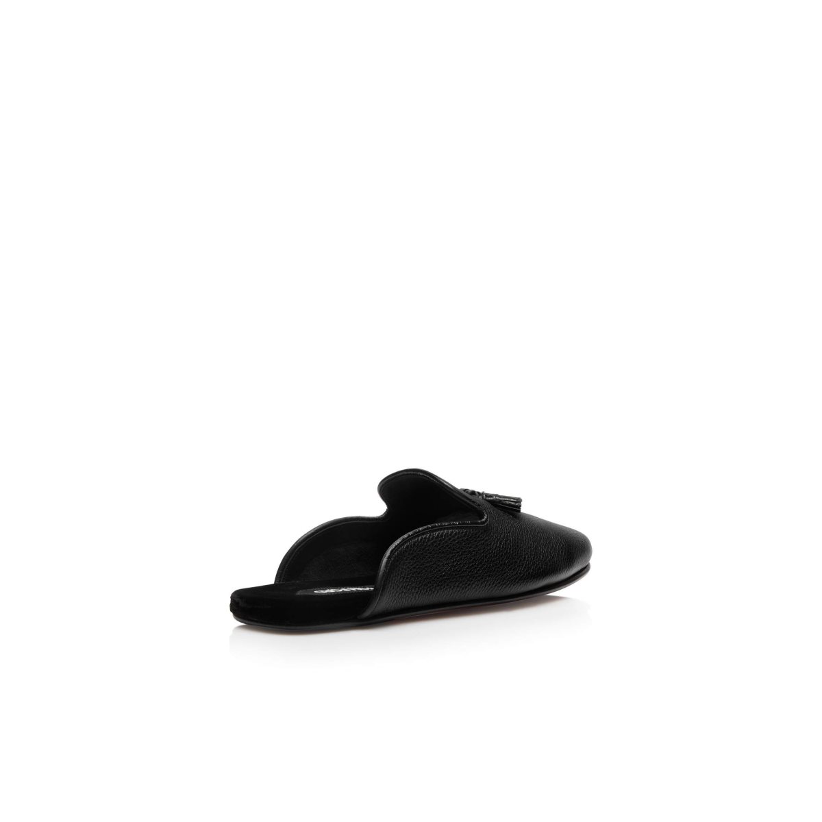 Loafers Tom Ford Grain Cuir Winston Chaussons Homme Noir | YTDNB-9425