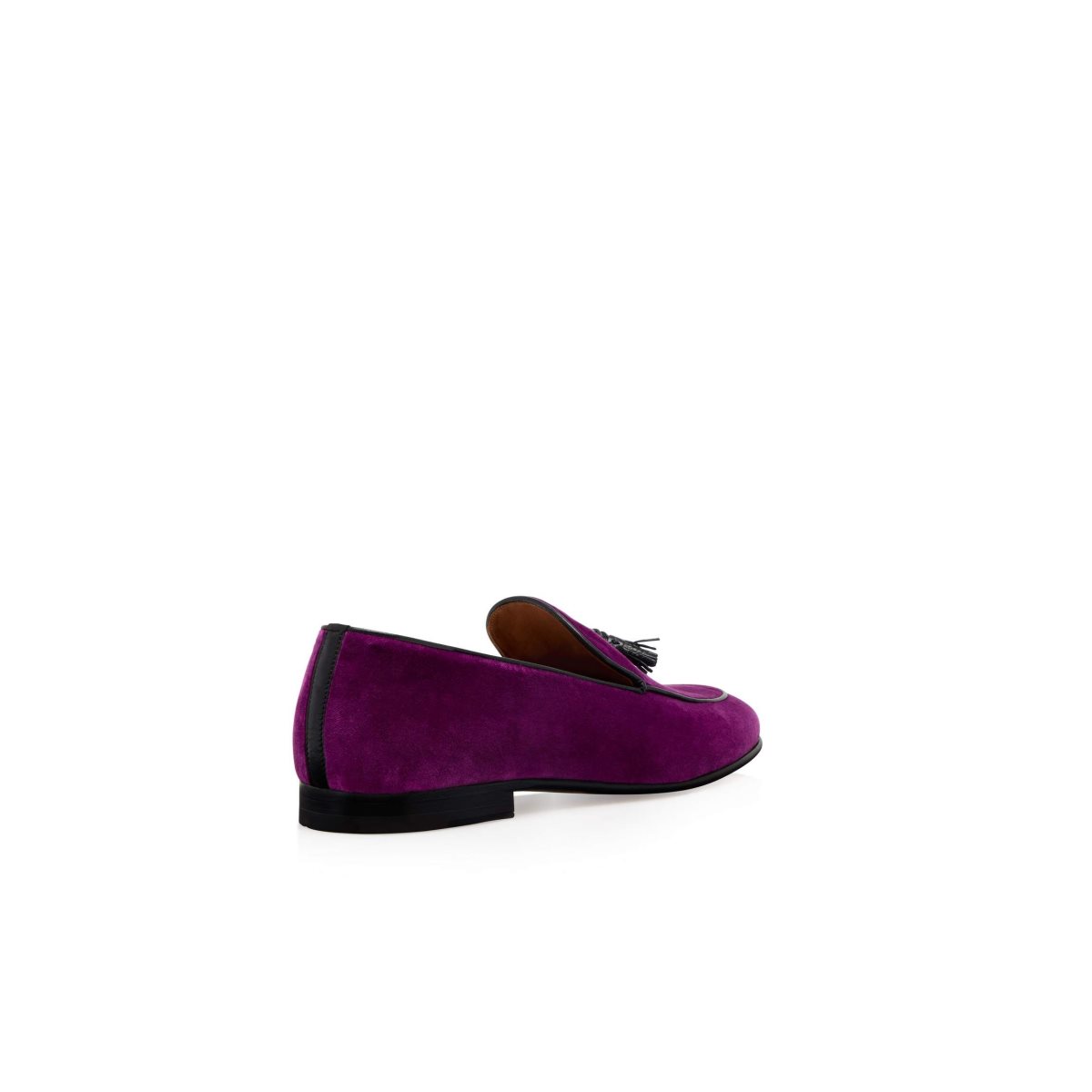 Loafers Tom Ford Soft Velvet Liam Tassel Homme Violette | TLZVD-6872