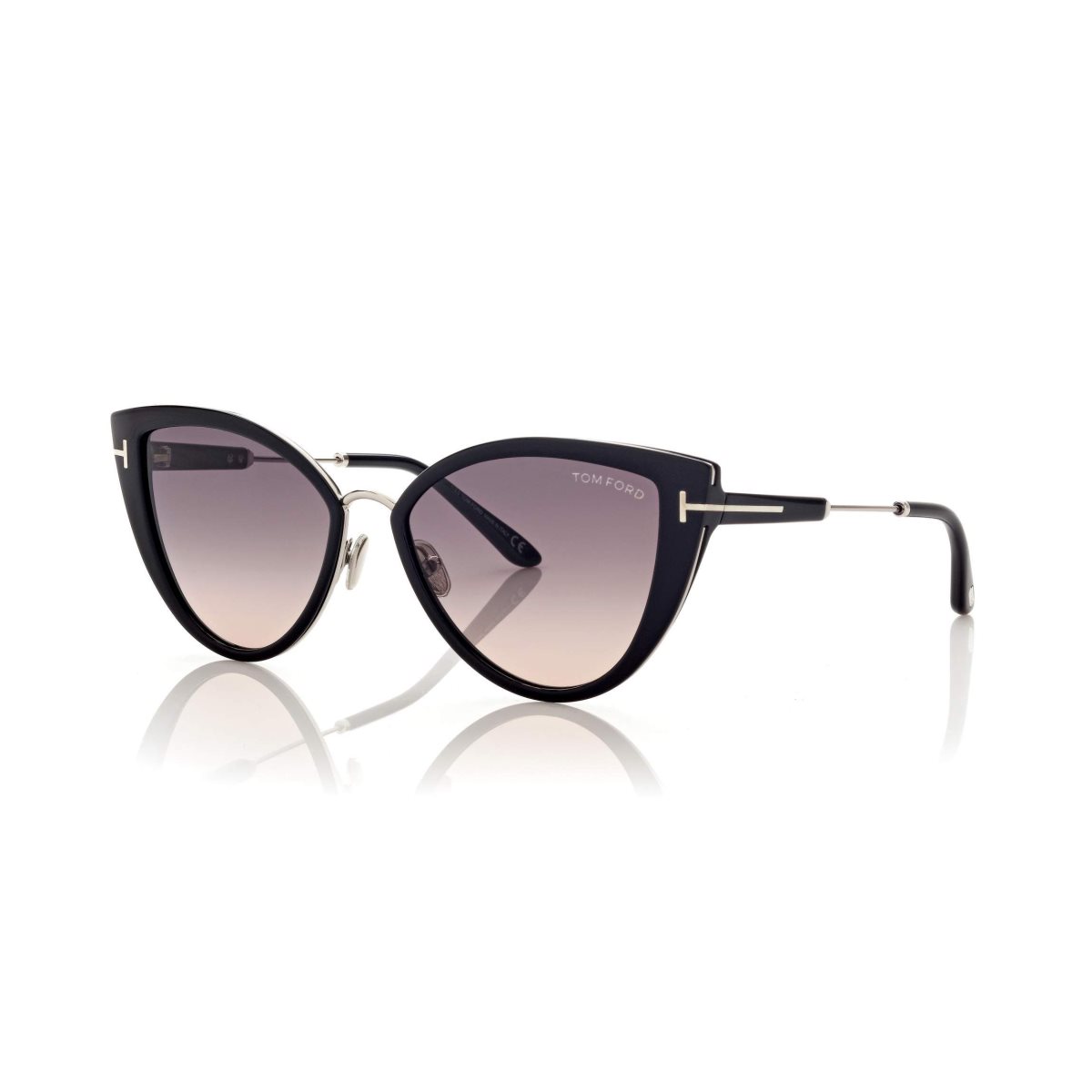 Lunettes de Soleil Tom Ford Anjelica Femme Noir | EIYTH-8601