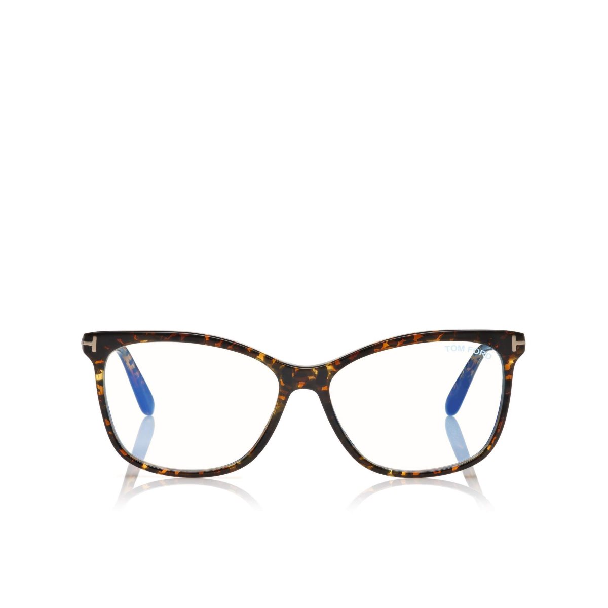 Lunettes de Soleil Tom Ford Blue Block Cat Eye Magnetic Opticals Femme Turquoise | AZXVB-8057