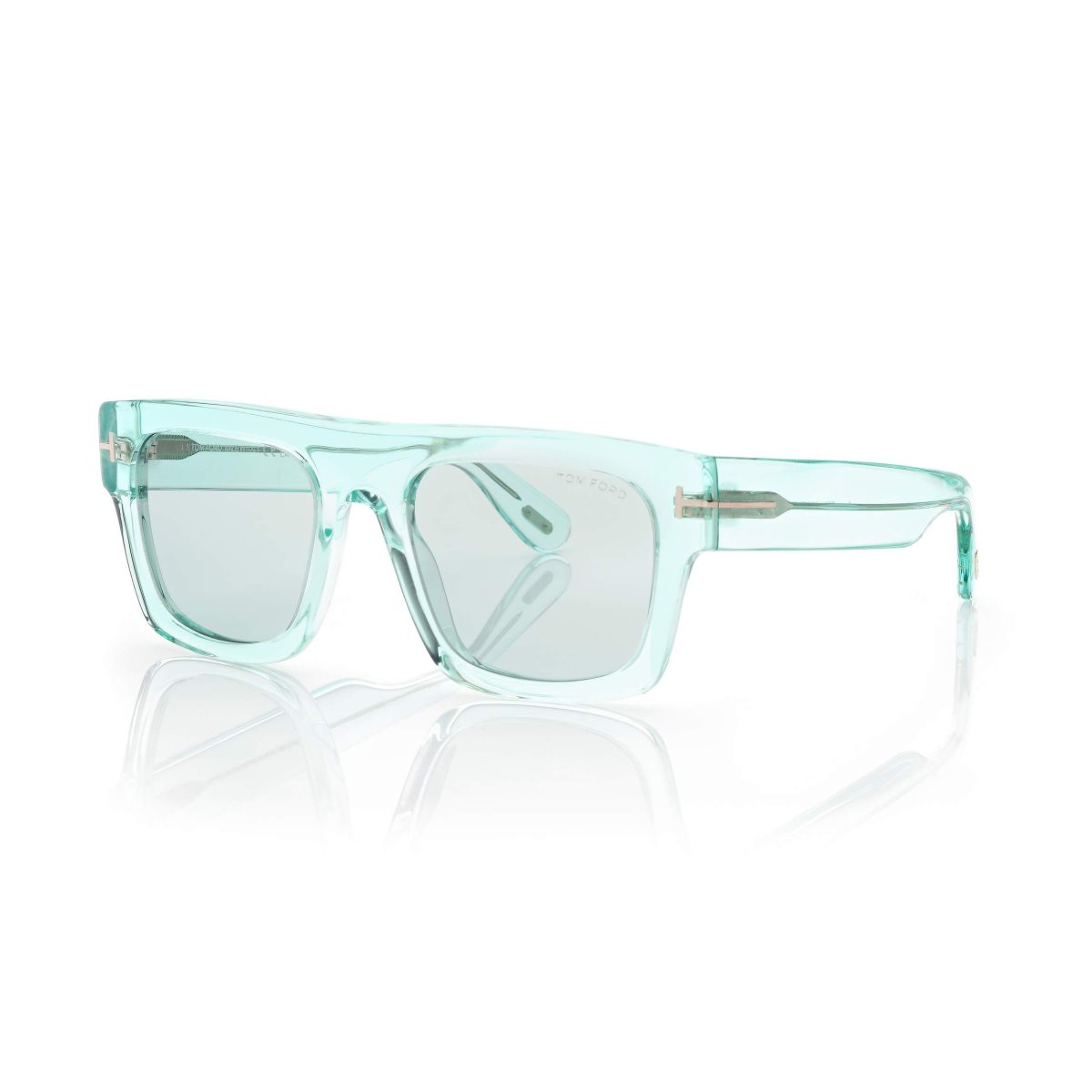 Lunettes de Soleil Tom Ford Fausto Femme Bleu Clair Bleu | AYZND-3271