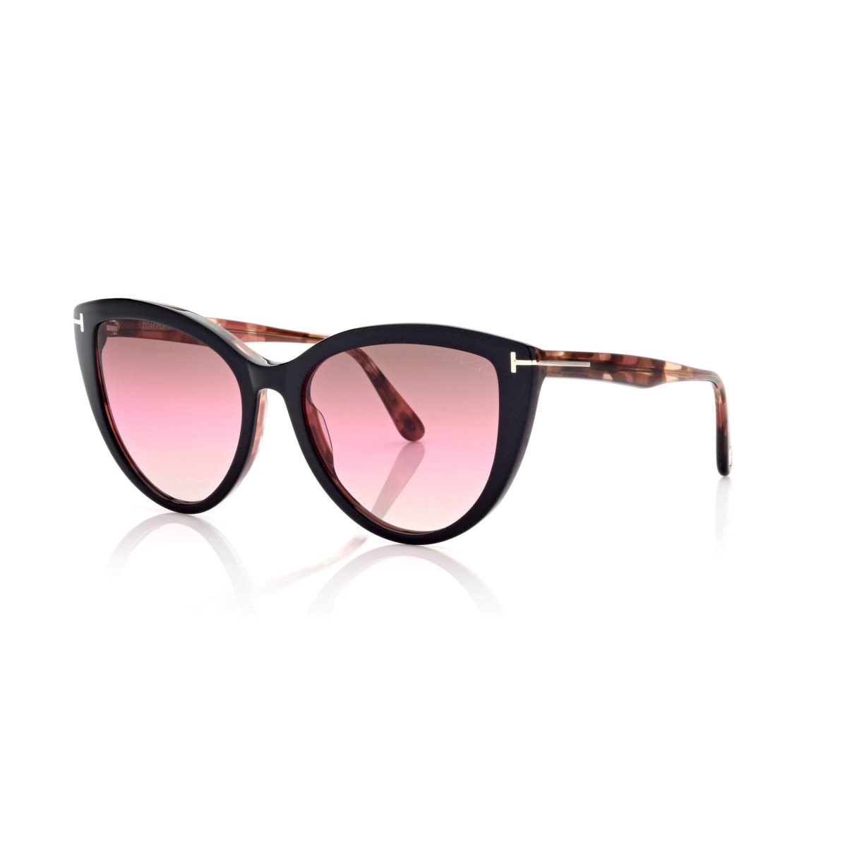 Lunettes de Soleil Tom Ford Isabella Femme Noir Noir | ZQYTV-8416