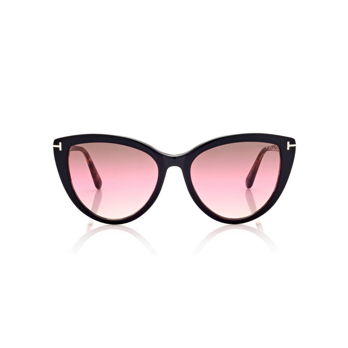 Lunettes de Soleil Tom Ford Isabella Femme Noir Noir | ZQYTV-8416