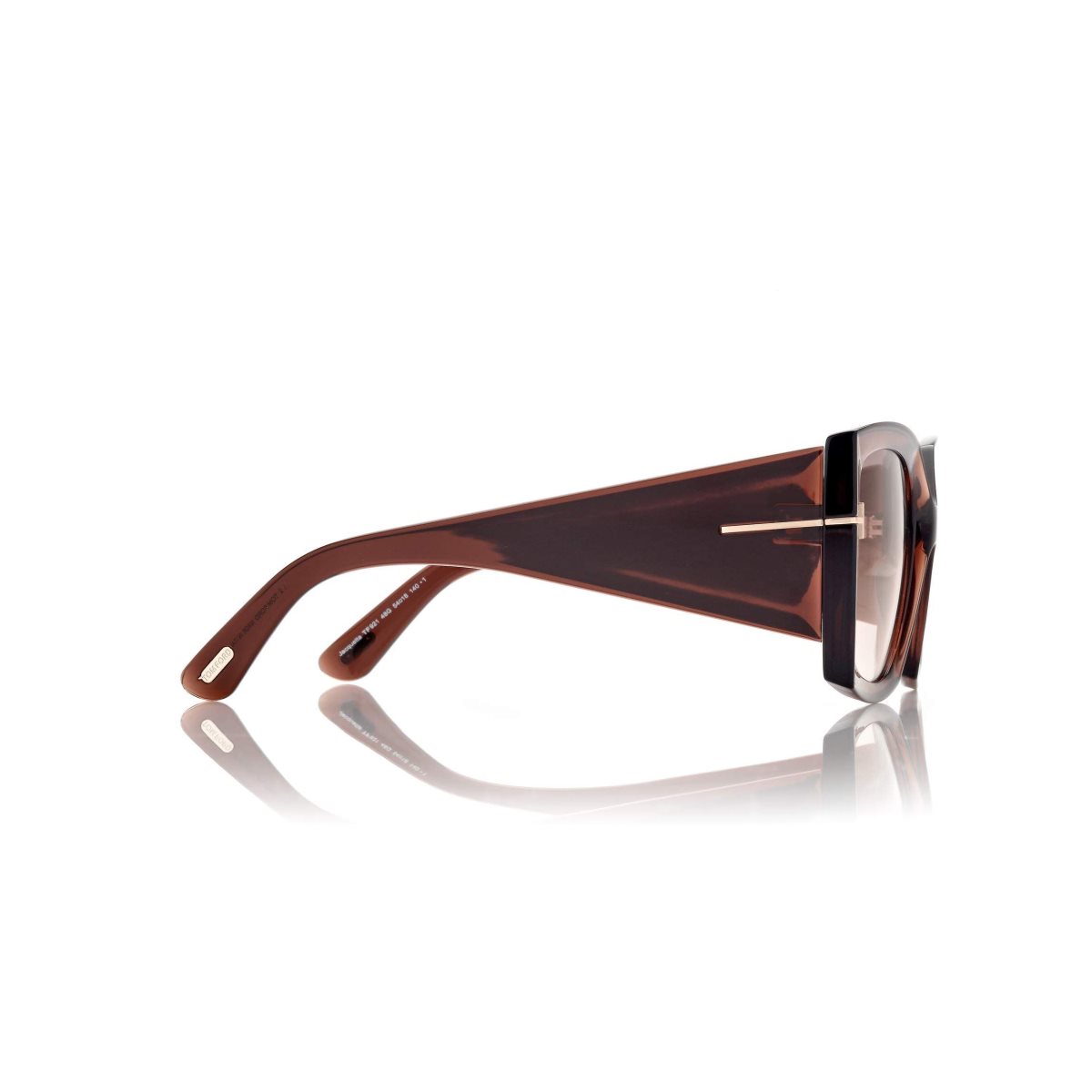 Lunettes de Soleil Tom Ford Jacquetta Femme Marron | QXSGB-3418