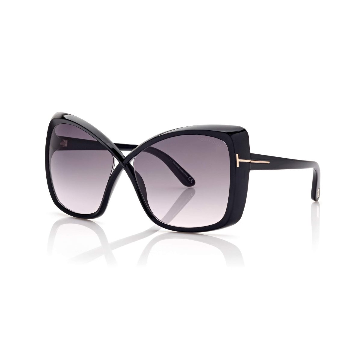 Lunettes de Soleil Tom Ford Jasmin Femme Noir | QUWXO-6987