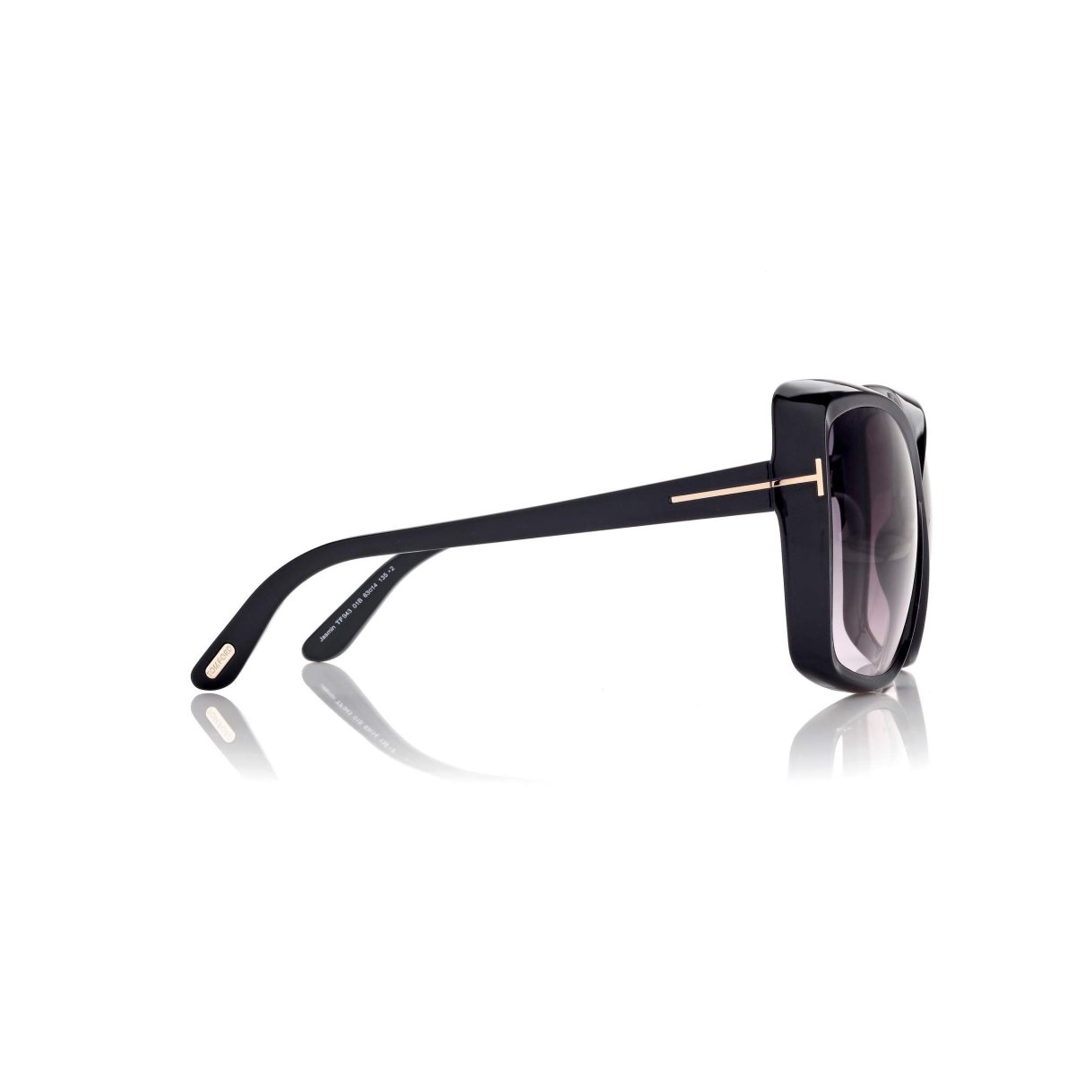 Lunettes de Soleil Tom Ford Jasmin Femme Noir | QUWXO-6987