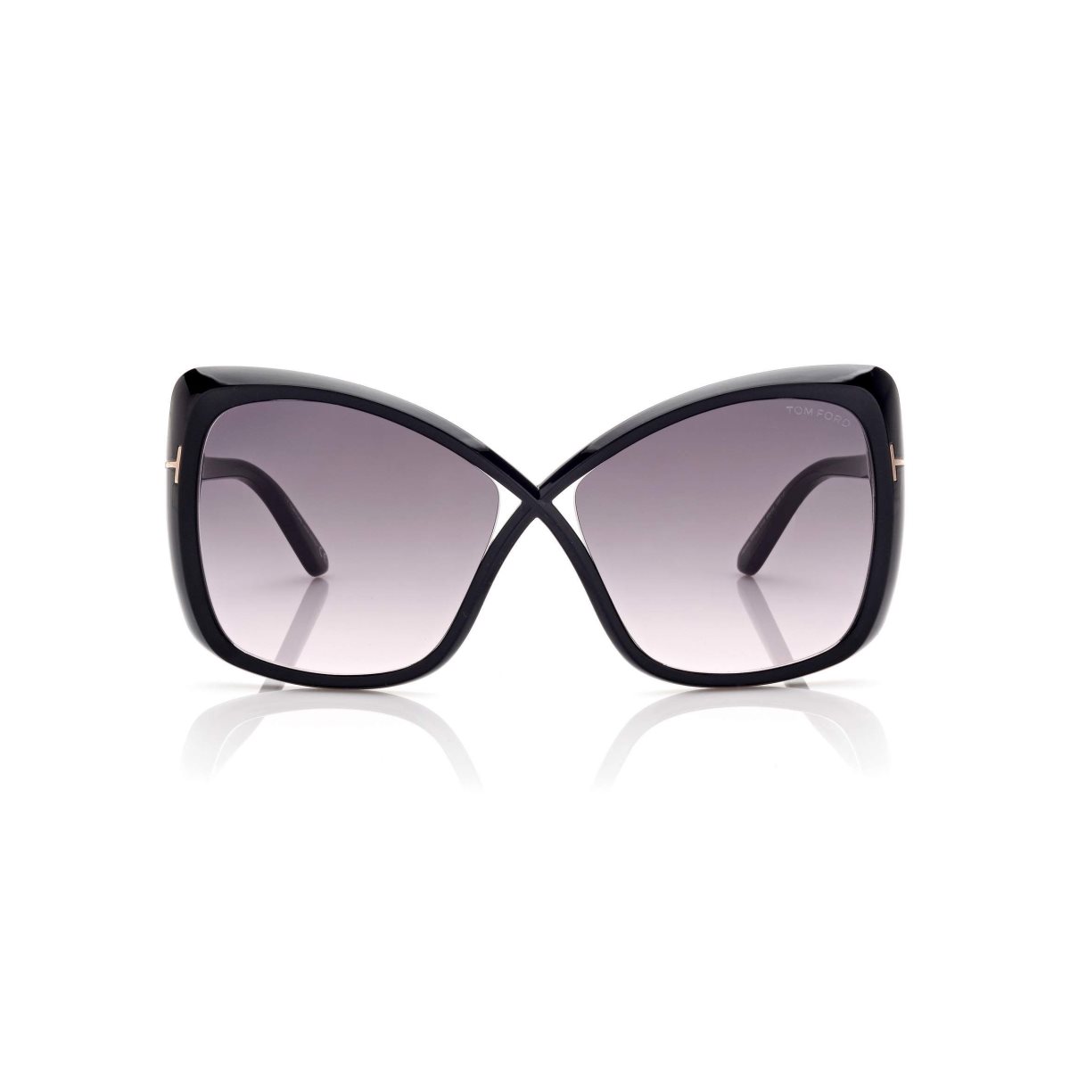 Lunettes de Soleil Tom Ford Jasmin Femme Noir | QUWXO-6987