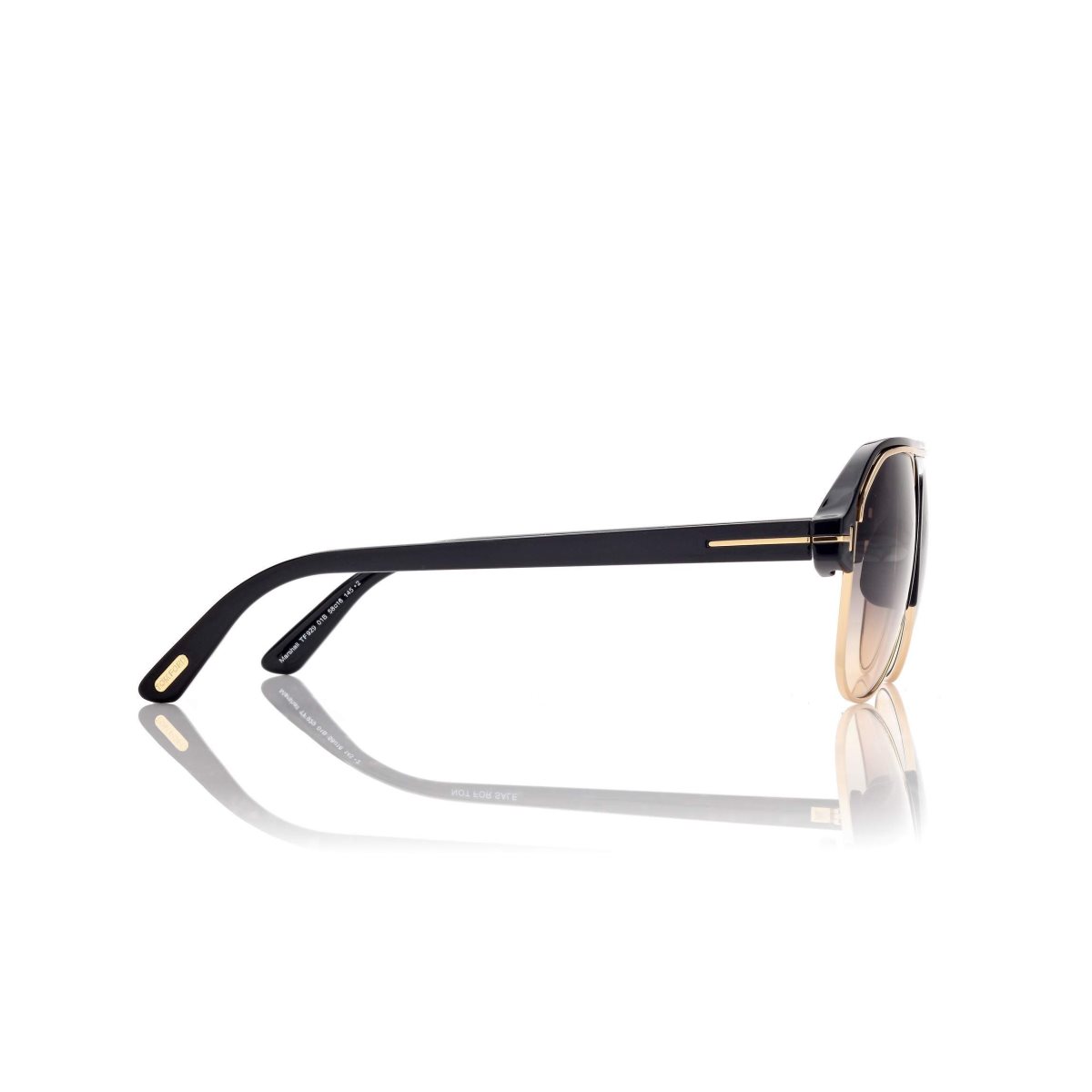 Lunettes de Soleil Tom Ford Marshall Femme Noir | EMINZ-1807