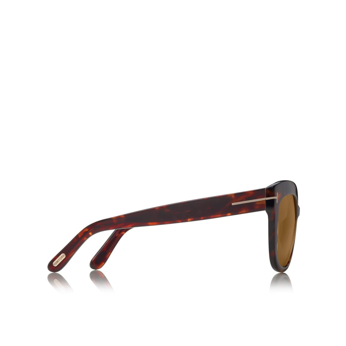 Lunettes de Soleil Tom Ford Polarized Alistair Femme Rouge | HWXRN-0395