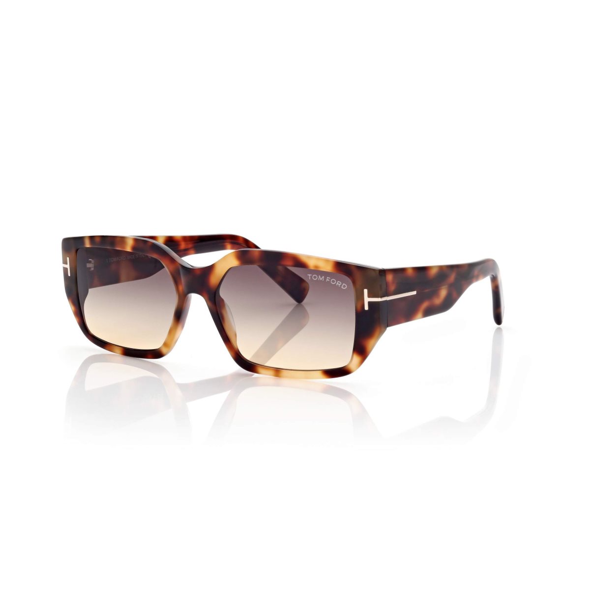 Lunettes de Soleil Tom Ford Silvano Femme Havana | GDJAC-5402