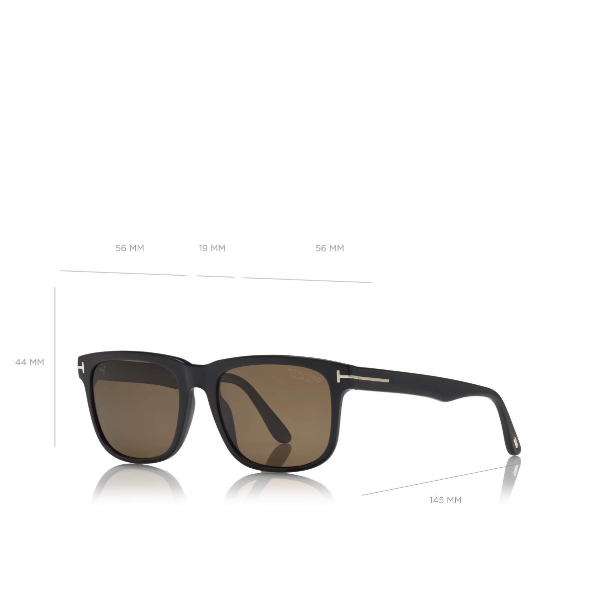 Lunettes de Soleil Tom Ford Stephenson Homme Noir | PLKTN-7852