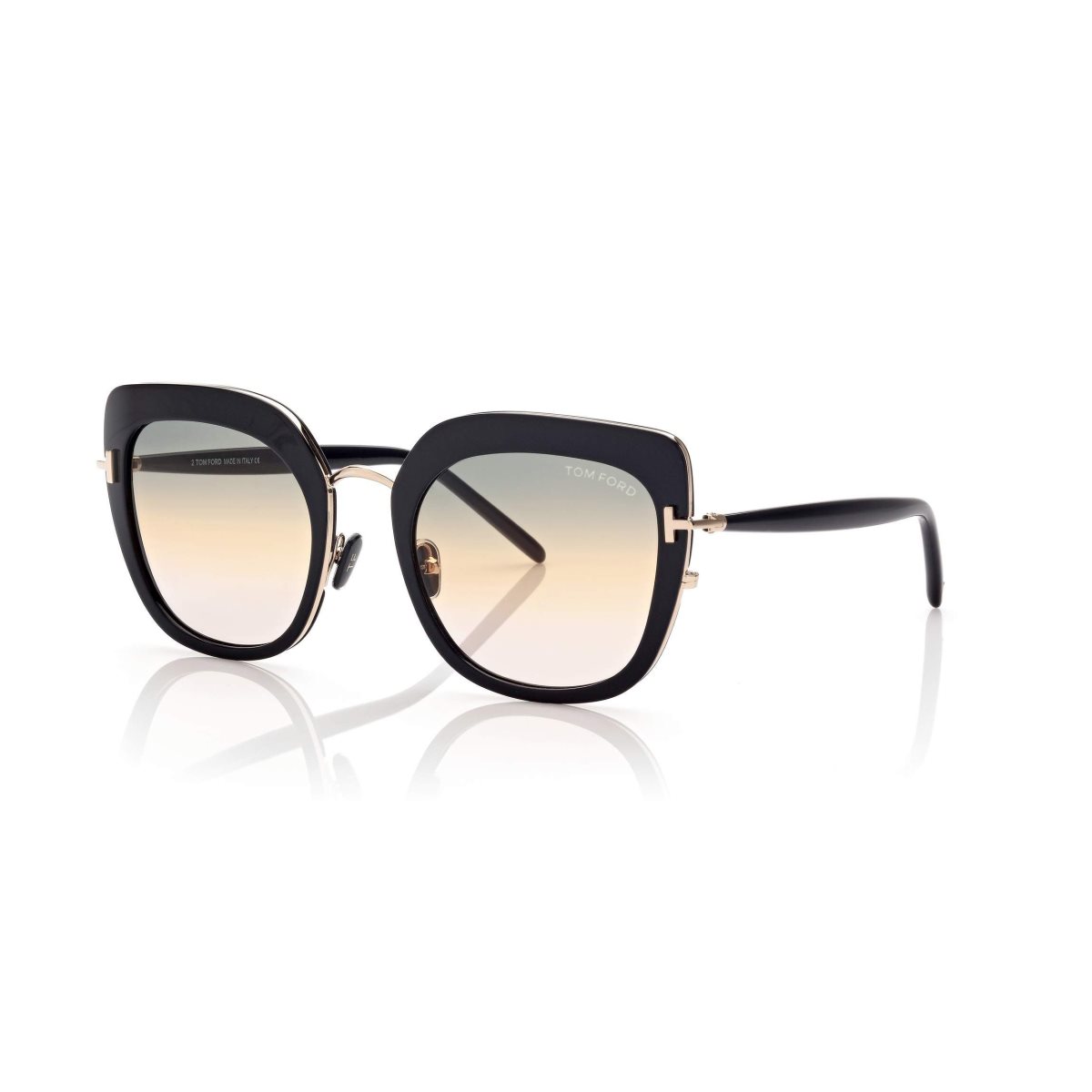 Lunettes de Soleil Tom Ford Virginia Femme Noir | LFHOS-2641