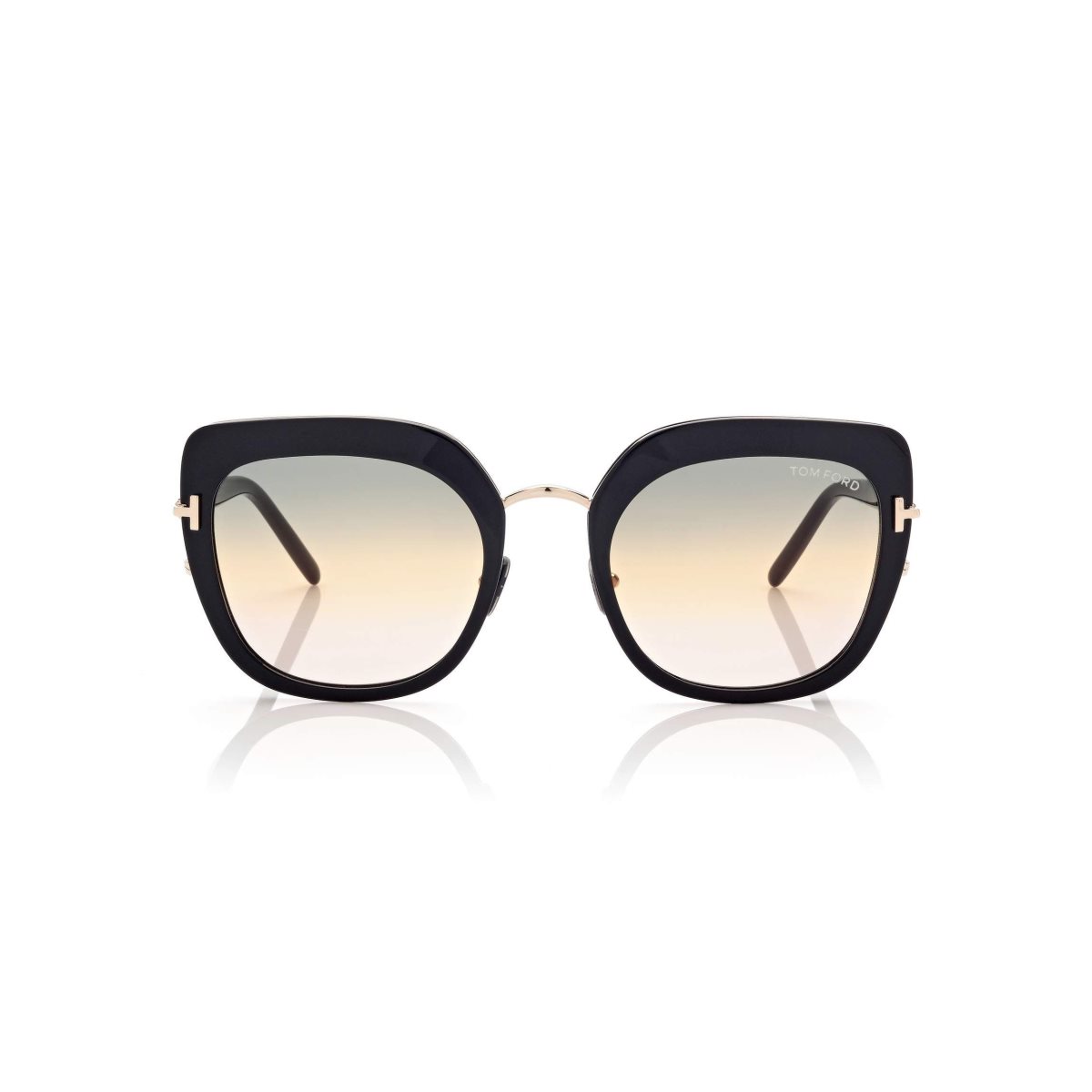 Lunettes de Soleil Tom Ford Virginia Femme Noir | LFHOS-2641